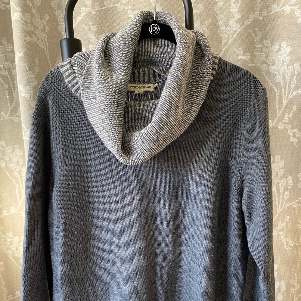 Toad and Co. funnel neck sweater.